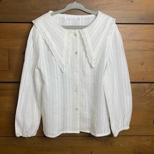 Zara girl blouse